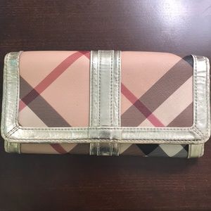 Authentic Burberry Wallet